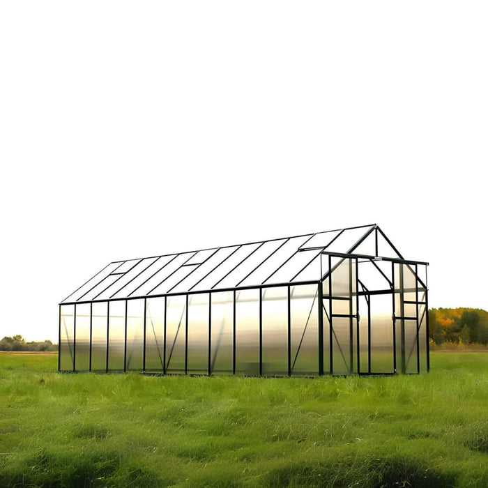 Grandio Ascent 8x24 Greenhouse Kit 6mm Twin Wall Polycarbonate