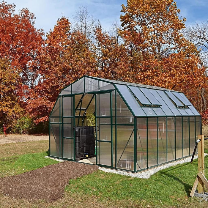 Grandio Summit 12x16 Greenhouse Kit 10mm Twin Wall Polycarbonate