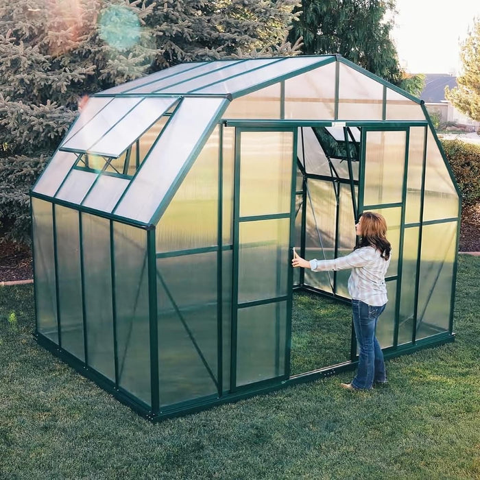 Grandio Summit 12x8 Greenhouse Kit 10mm Polycarbonate