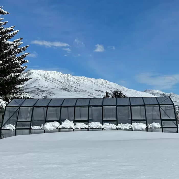 Grandio Summit 12x24 Greenhouse Kit 10mm Twin Wall Polycarbonate