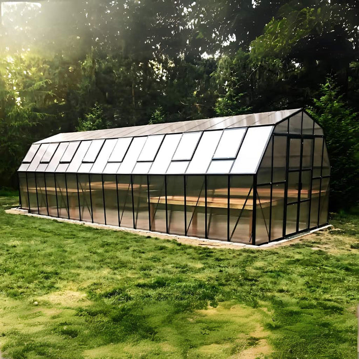 Grandio Summit 12x32 Greenhouse Kit 10mm Twin Wall Polycarbonate