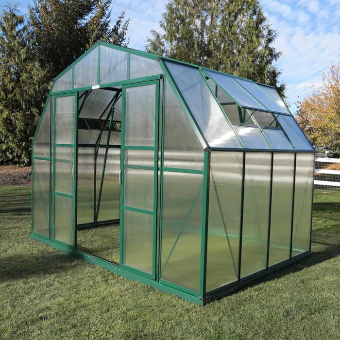 Grandio Summit 12x8 Greenhouse Kit 10mm Polycarbonate