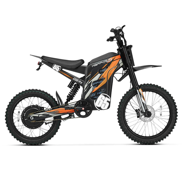 HappyRun G300 Pro 72V/30Ah 6500W Electric Dirt Bike