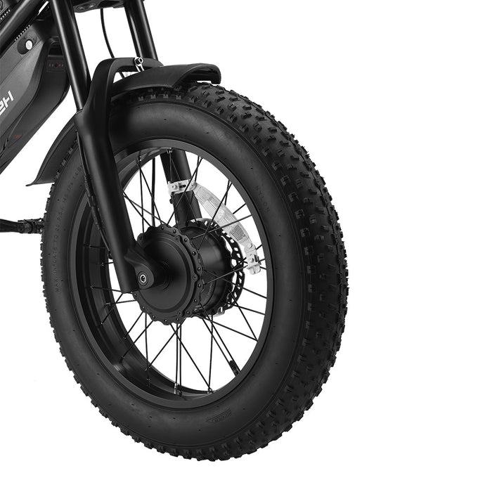 HappyRun G70 Pro Dual-Motor Electric Cargo Bike Dual Battery