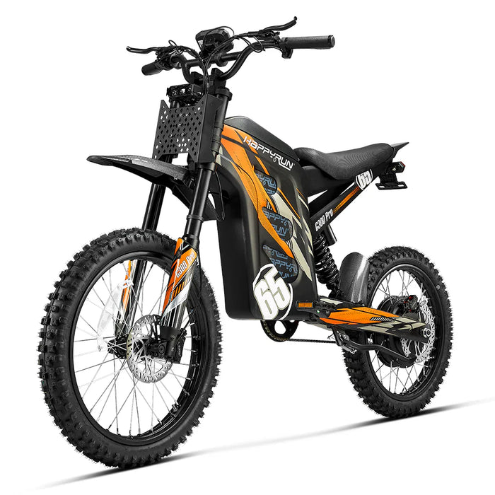 HappyRun G300 Pro 72V/30Ah 6500W Electric Dirt Bike