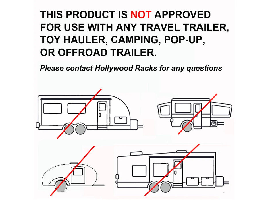 Hollywood Racks HR1700 RV Rider E-Bike Rack