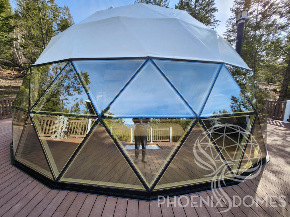 Phoenix Domes Hybrid PVC/Glass Dome Upgrade — OffGrid Lux