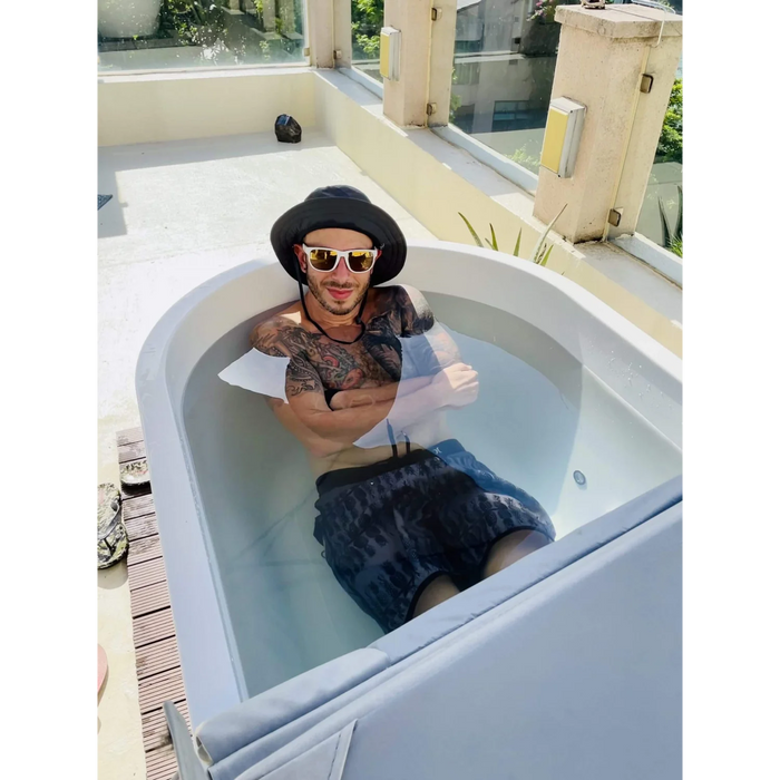 DreamPod Fiberglass Ice Bath with Chiller