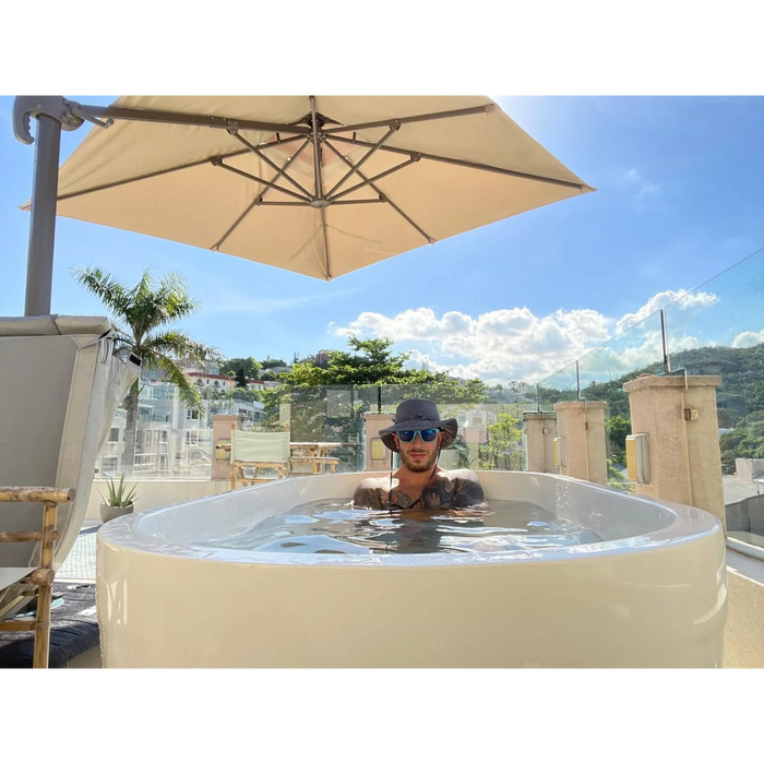DreamPod Fiberglass Ice Bath with Chiller