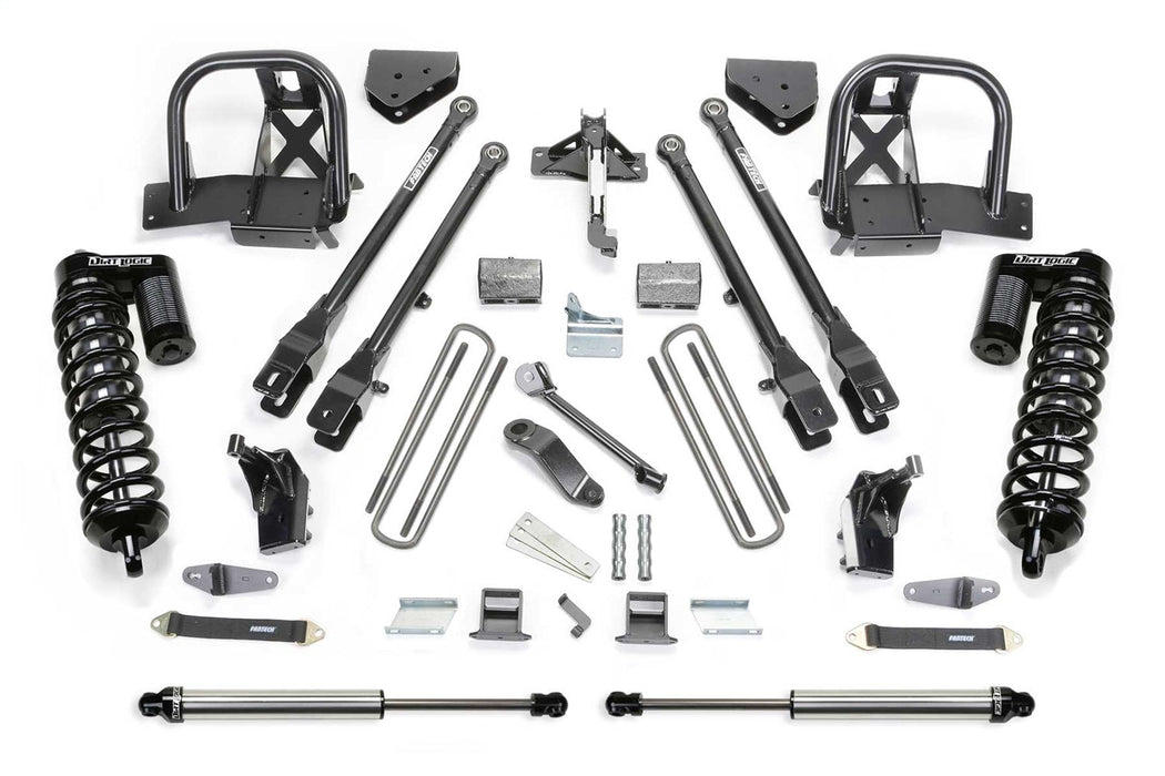 Fabtech K2146DL - 11-16 Ford F350/450 4WD 8 Lug 6in 4Link Sys w/Dlss 4.0 C/O& Rr Dlss