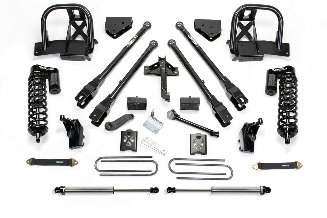Fabtech K2205DL - 11-16 Ford F250 4WD 4in 4Link Sys w/Dlss 4.0 C/O& Rr Dlss
