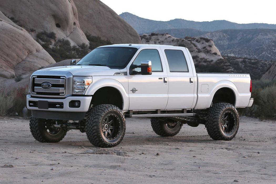 Fabtech K2278DL - 11-16 Ford F250/350 4WD 8in 4Link Sys w/4.0 R/R & 2.25 & Rr Lf Sprngs