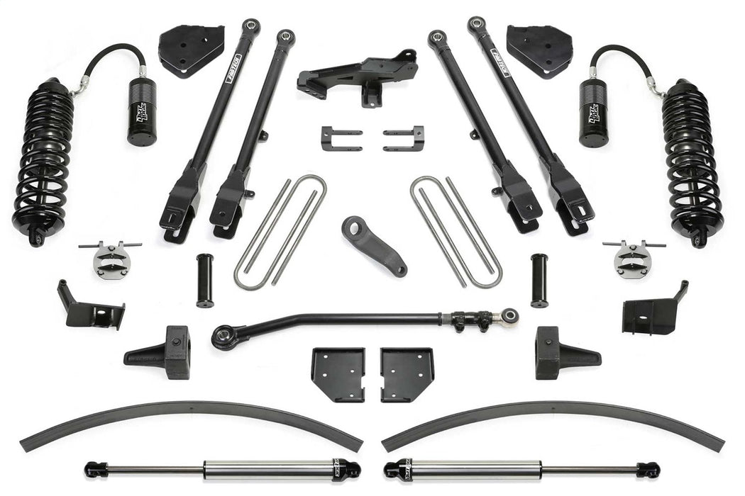 Fabtech K2302DL - 17-21 Ford F250/F350 4WD Diesel 8in 4Link Sys w/4.0 & 2.25