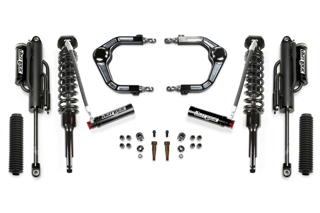 Fabtech K2357DL - 17-20 Ford F150 Raptor 0/3in Aluminum UCA w/ 3.0 DL Shocks Bypass
