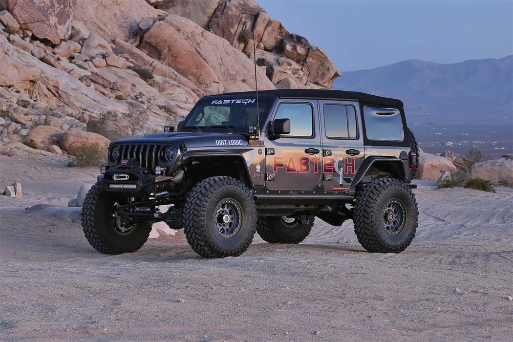 Fabtech K4148DL - 18-20 Jeep JL 4-Door 5in Crawler C/O w/Dlss 2.5 C/O Resi & Rr Dlss