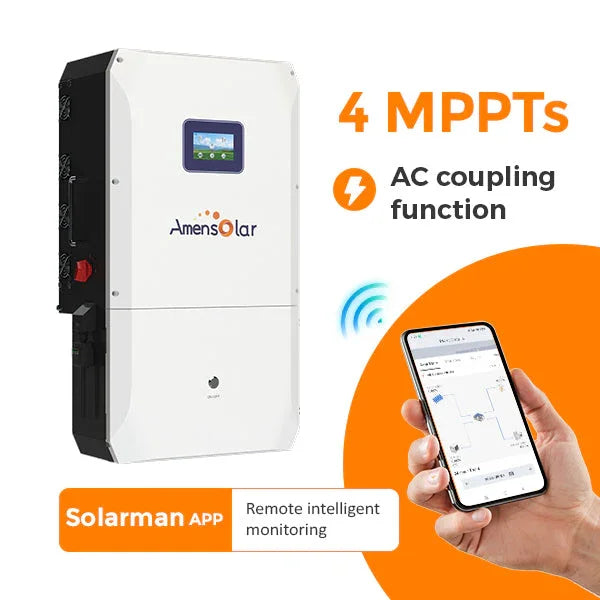AmenSolar N3H-X10US 10KW Split Phase Hybrid Solar Inverter