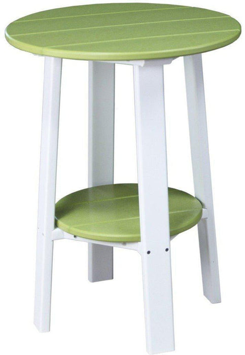 LuxCraft Recycled Plastic 28" High Deluxe End Table (PAIRS W/ COUNTER HEIGHT FURNITURE)