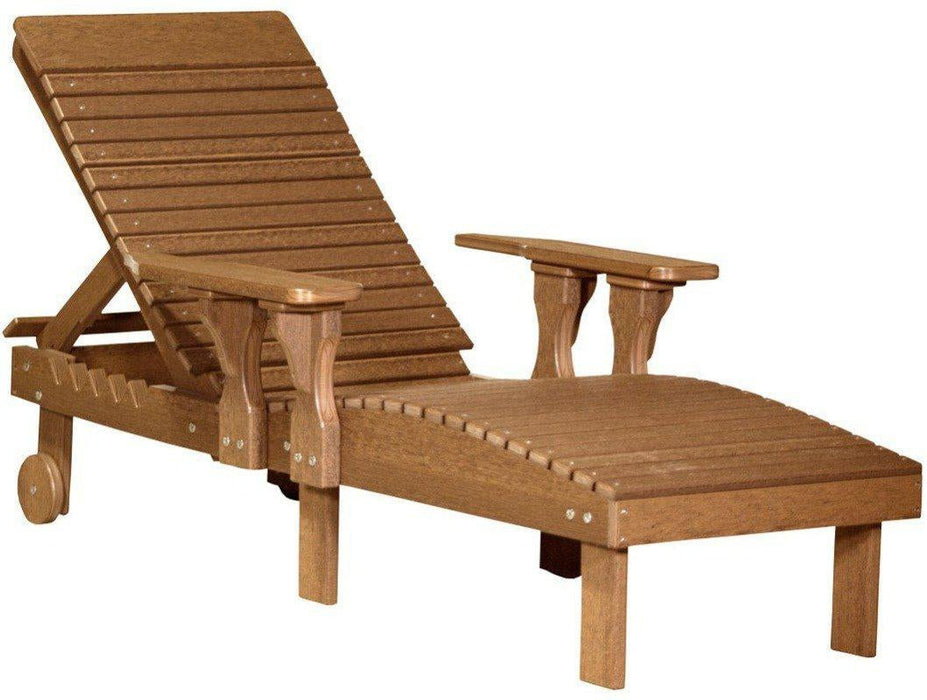 LuxCraft Recycled Plastic Lounge Chair
