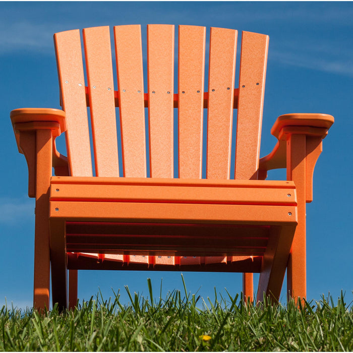 LuxCraft Recycled Plastic Deluxe Adirondack Chair