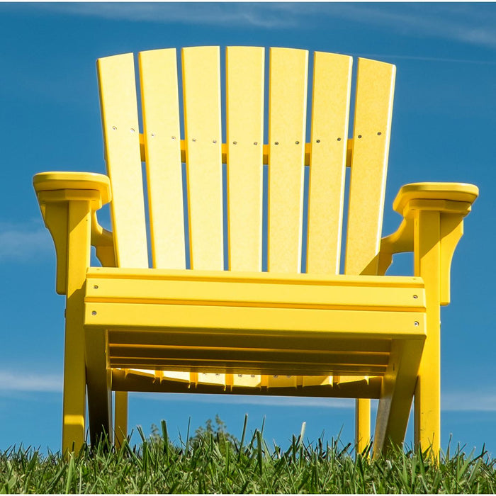LuxCraft Recycled Plastic Deluxe Adirondack Chair
