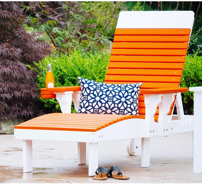 LuxCraft Recycled Plastic Lounge Chair