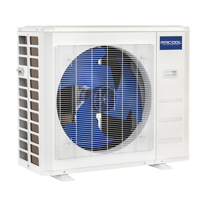 MRCOOL Hyper Heat 2nd Gen 24K BTU, 2 Ton, 18.3 SEER2 Heat Pump Condenser and Ducted Air Handler with 15kW Heat Kit (C24HP230BL00H15)