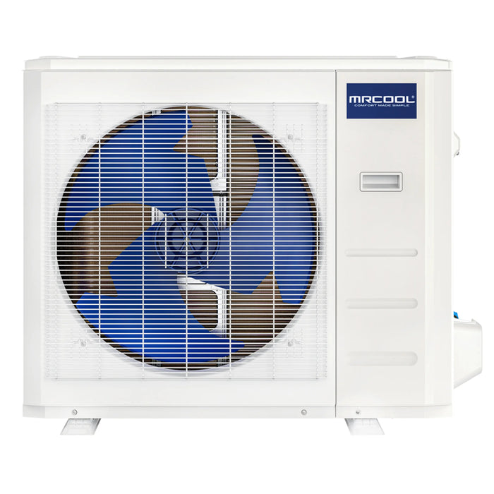 MRCOOL Hyper Heat 2nd Gen 36K BTU, 3 Ton, 17.4 SEER2 Heat Pump Condenser and Ducted Air Handler with 8kW Heat Kit (C36HP230BL00H08)