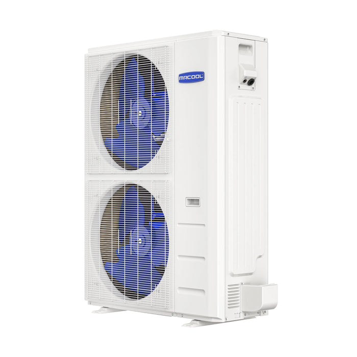 MRCOOL Hyper Heat 2nd Gen 60K BTU, 5 Ton, 16 SEER2 Heat Pump Condenser and Ducted Air Handler with 35 Ft. R-454B No-Vac Line Set (CENTRAL-60-HP-230B35)