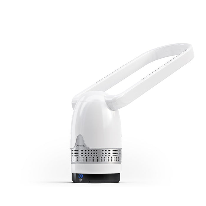 MRCOOL MRBREEZE Silver Oval Bladeless Fan and Air Purifier (MRFAN38PLOAG)