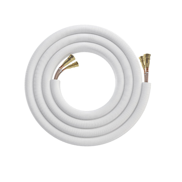 MRCOOL Hyper Heat 2nd Gen 60K BTU, 5 Ton, 16 SEER2 Heat Pump Condenser and Ducted Air Handler with 15 Ft. R-454B No-Vac Line Set (CENTRAL-60-HP-230B15)