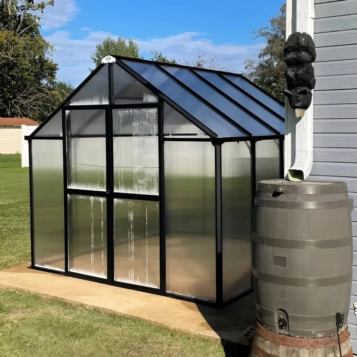 Riverstone Industries Monticello Black Greenhouse