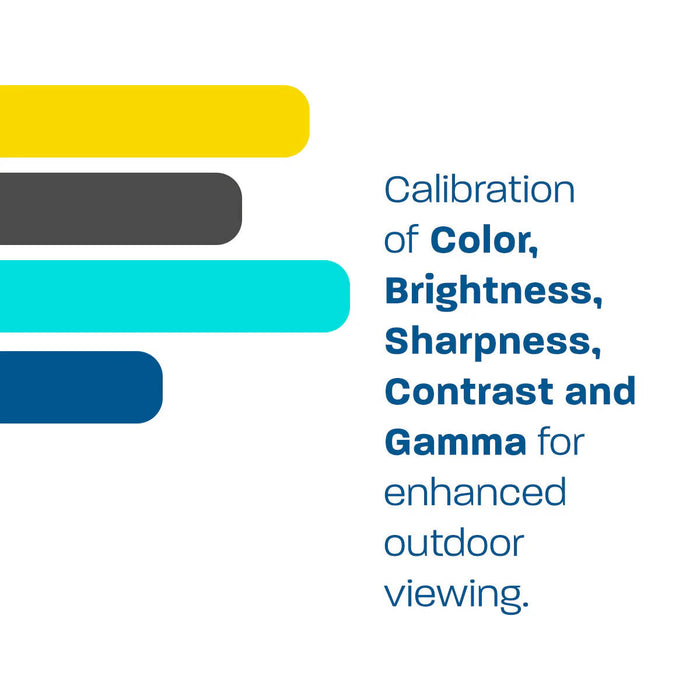 MirageVision Direct Sun Outdoor TV – 2800 Nits, Mini-LED Pro – Platinum+ Series