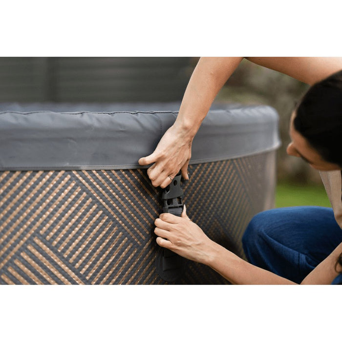 MSPA FRAME Mono Round 6 Person Inflatable Hot Tub Spa | F-MO063W