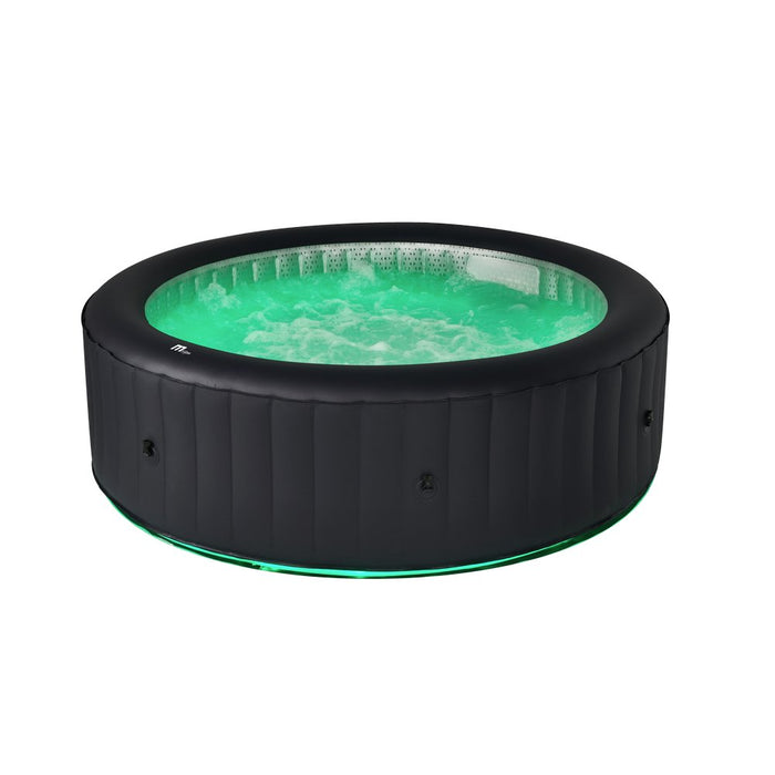 MSPA URBAN Aurora Round 6 Person Inflatable Hot Tub Spa With LED lights | U-AU061