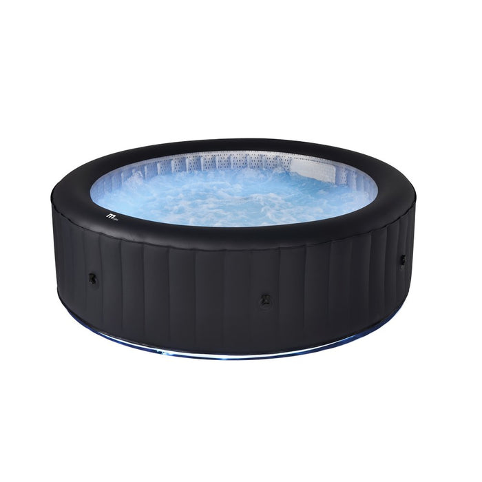 MSPA URBAN Aurora Round 6 Person Inflatable Hot Tub Spa With LED lights | U-AU061