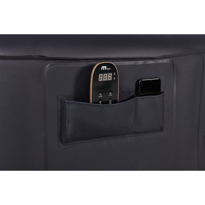 MSPA URBAN Aurora Round 6 Person Inflatable Hot Tub Spa With LED lights | U-AU061