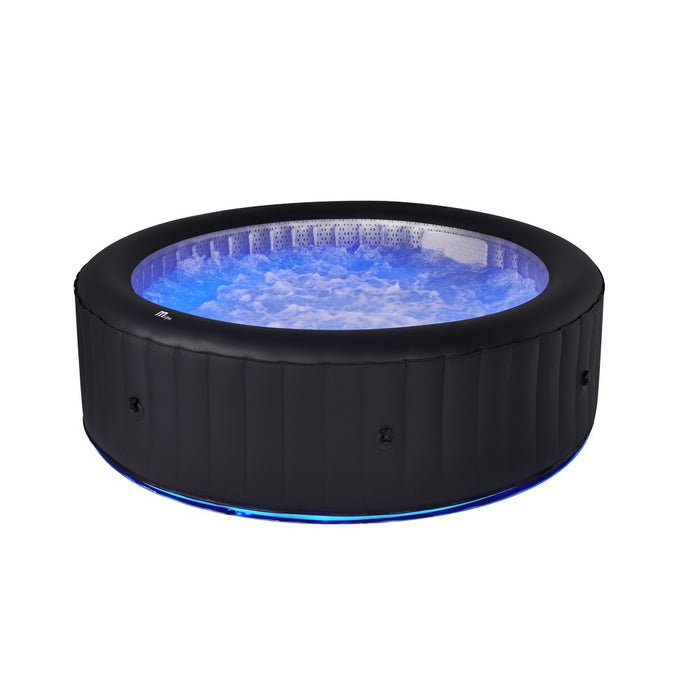 MSPA URBAN Aurora Round 6 Person Inflatable Hot Tub Spa With LED lights | U-AU061