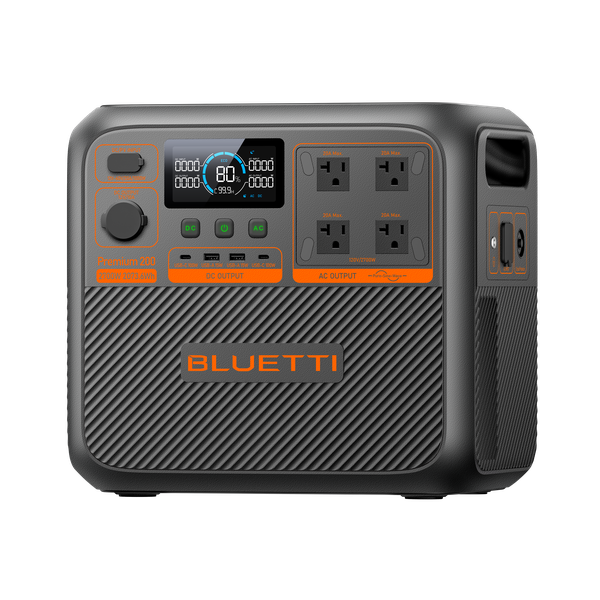 BLUETTI Premium 200 V2 AC270P 2073.6Wh 2700W Portable Power Station