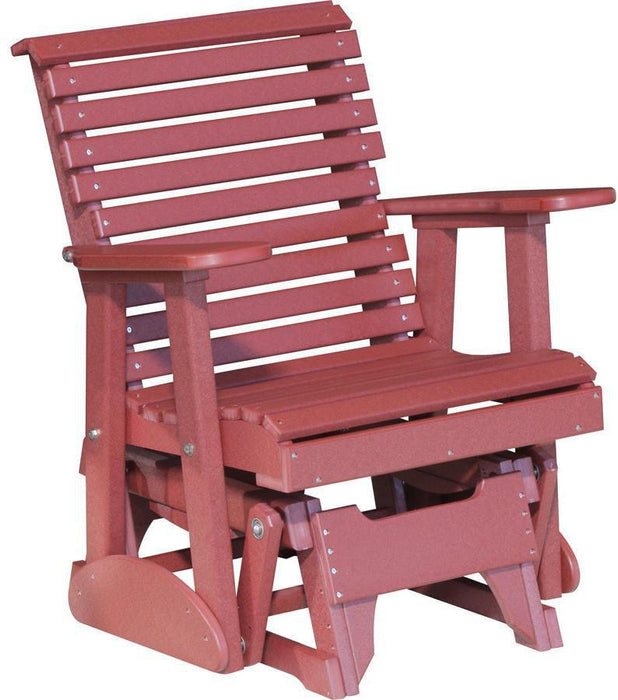 LuxCraft Rollback Recycled Plastic 2ft Plain Glider Chair