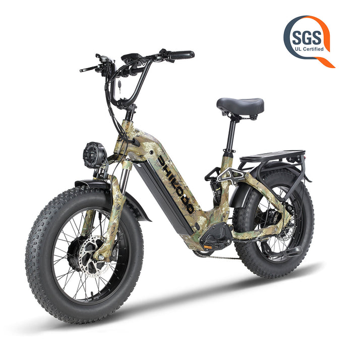 PHILODO Falcon 20" Step-Thru Fat Tire Electric Bike