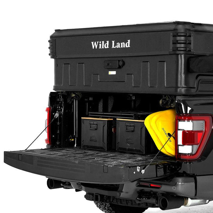 Wild Land Wingman Pickup Tent with Electric Lift, 2 to 3 Person Capacity, Side Awning