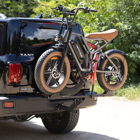 HAPPYRUN Tank G60C  20"*4" Fat Tires Electric Bikes Trie Dirt All Terrain 750W 48V 18Ah