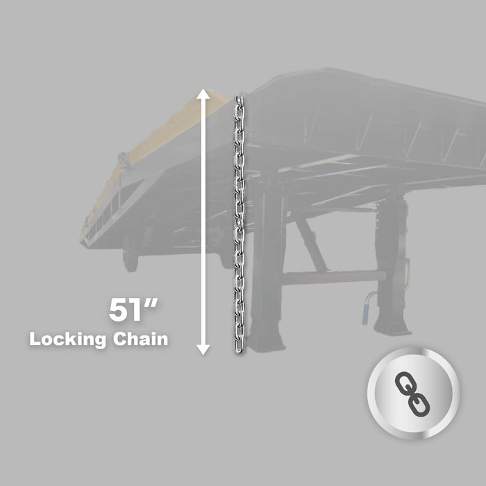 Chery Industrial Portable Loading Dock Ramps Yard Ramp - 18,000 lb. Capacity