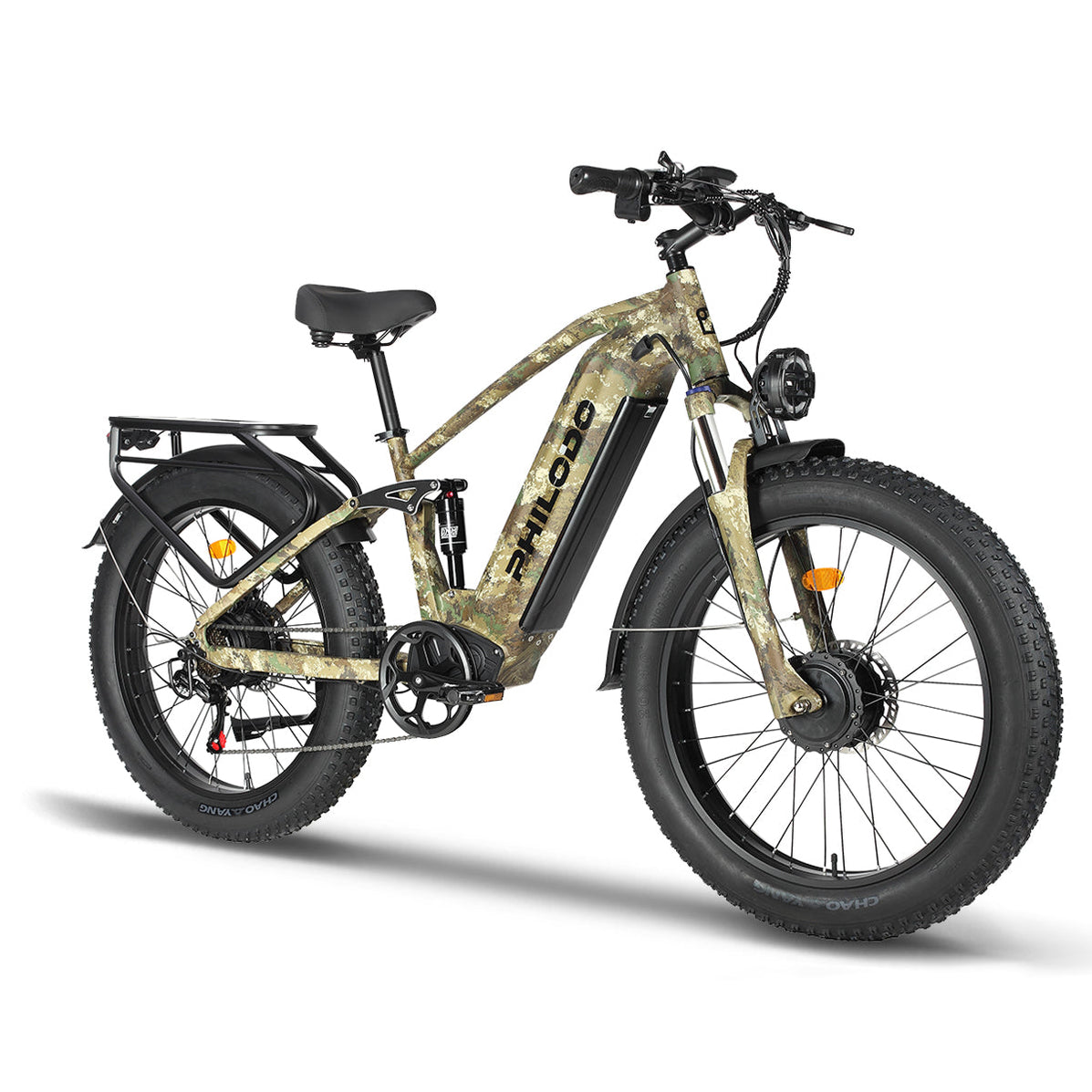 PHILODO FALCON Camo 60V Dual Motor Electric Bike — OffGrid Lux