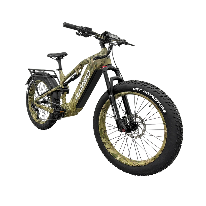 Rambo Dominator HD 1000W Mid-Drive Electric Hunting Bike
