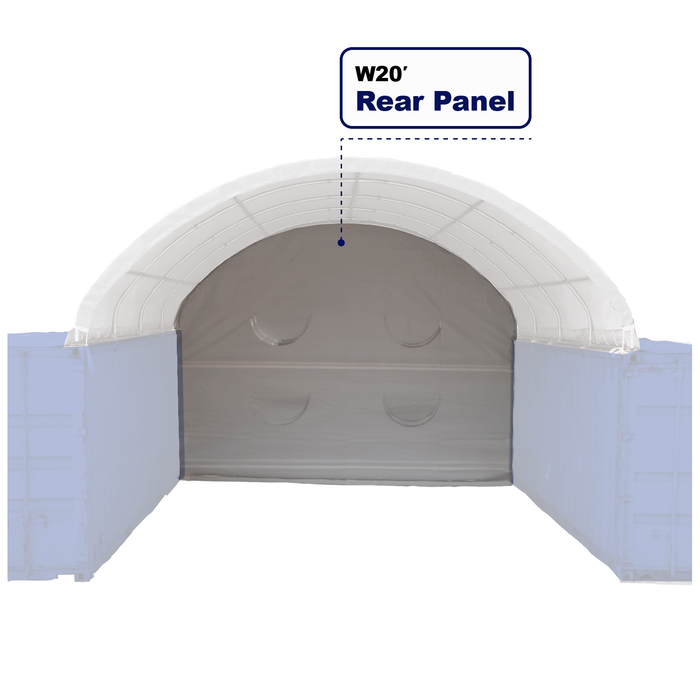 Chery Industrial Greatbear Rear Panel for W20' Container Shelter