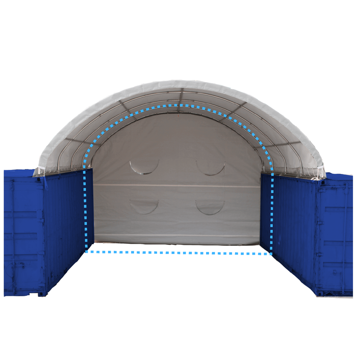 Chery Industrial Greatbear Rear Panel for W20' Container Shelter