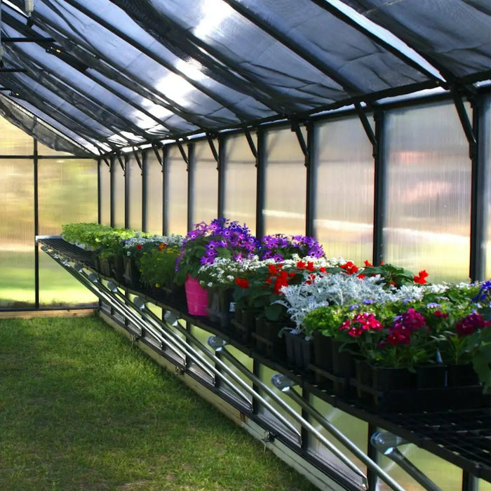 Riverstone Industries Monticello Black Greenhouse Premium
