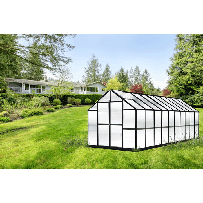 Riverstone | MONT Growers Edition Greenhouse Kit With 8mm Twin Wall Polycarbonate Glazing