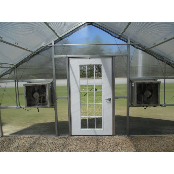 Riverstone | 12x24 ft Thoreau Growers Edition Educational Greenhouse Package, 8mm Twin-wall Light Diffusing Polycarbonate
